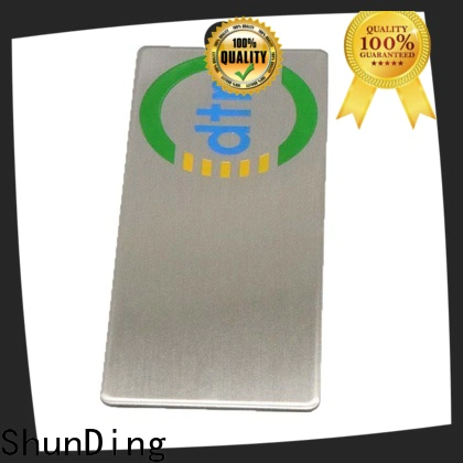 high-quality custom metal plates with cheap price for company