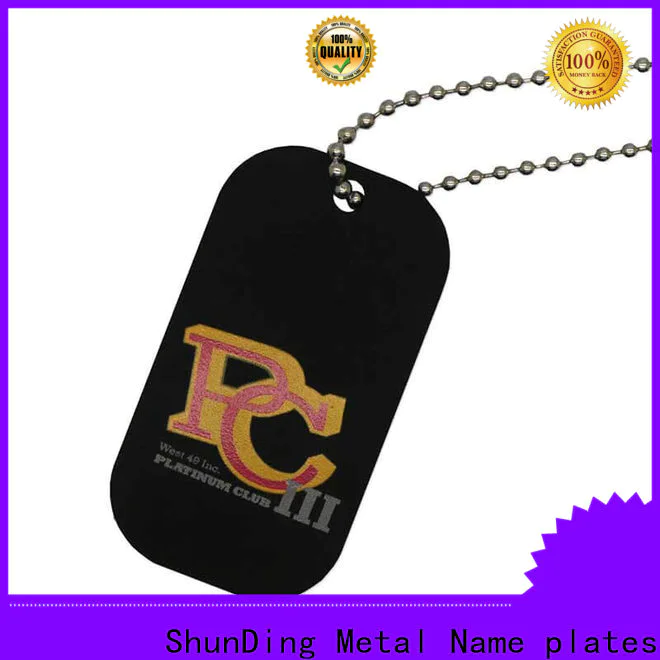 ShunDing inexpensive metal luggage tags type for souvenir