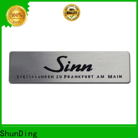 ShunDing etching metal from China for identification