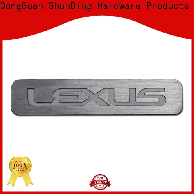 ShunDing desk name plates certifications for commendation