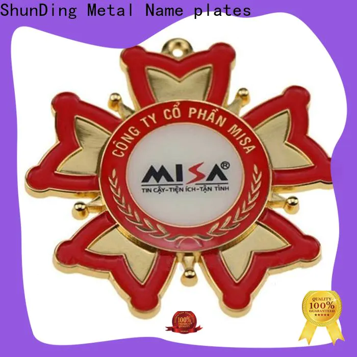 ShunDing colorful table name plate with good price for staff
