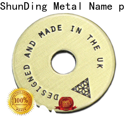 ShunDing high-quality name plates for trophies with cheap price for meeting