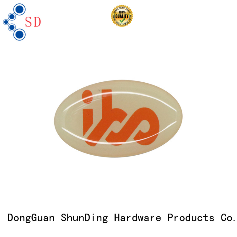 ShunDing label metal nameplates vendor for commendation