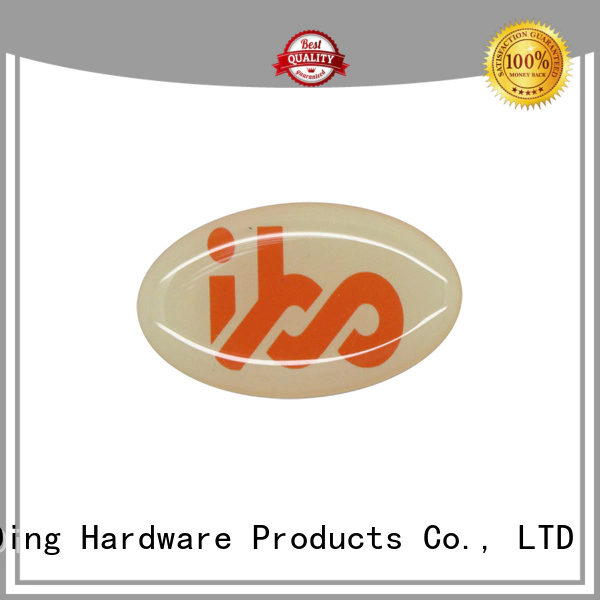 ShunDing metal aluminum sticker from China for identification