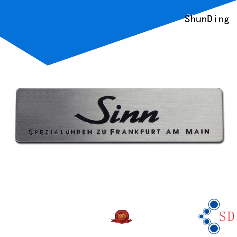 ShunDing quality engraved name plates inquire now for meeting