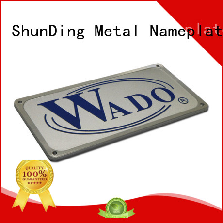 antiuv door name plates silver for meeting ShunDing