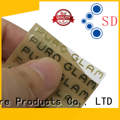popular metal sticker sticker by Chinese manufaturer for commendation
