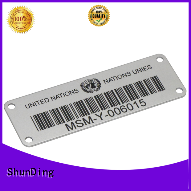 ShunDing quality best metal labels factory price for company