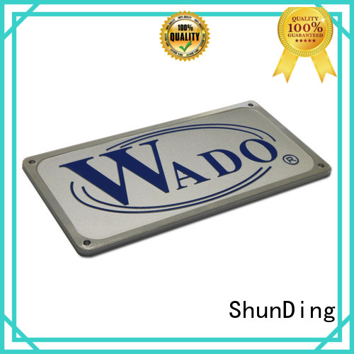 ShunDing 3d door name plates from China for company