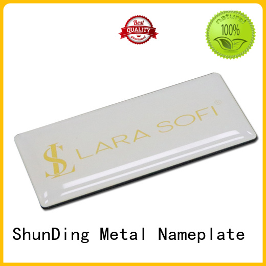 advanced metal sticker electroforming with Quiet Stable Motor for commendation