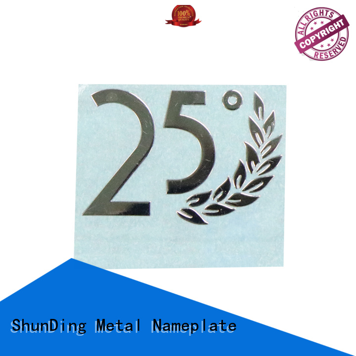 ShunDing stable custom name plates by Chinese manufaturer for staff