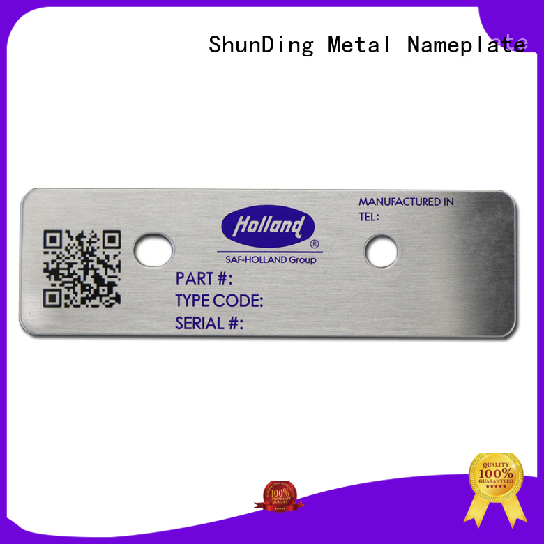 ShunDing number barcode label factory price for staff