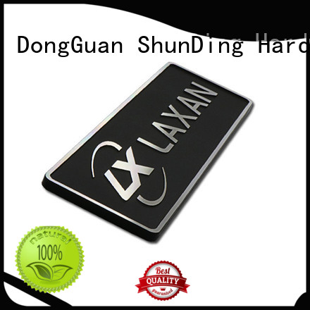 ShunDing industry-leading aluminum name plate factory price for auction