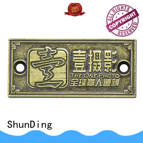 ShunDing domed office door name plates directly sale for company